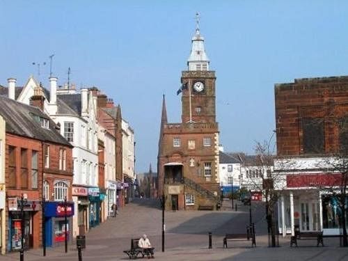 White Hart Hotel Dumfries Exterior photo